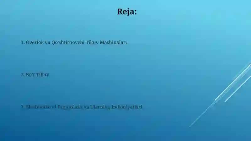 Overlok va Qo'shtirnovchi Tikuv Mashinalari 2