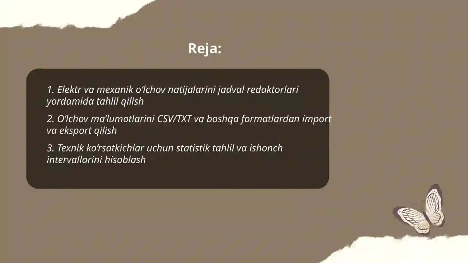 Texnik axborotlarni jadval redaktorlari 2
