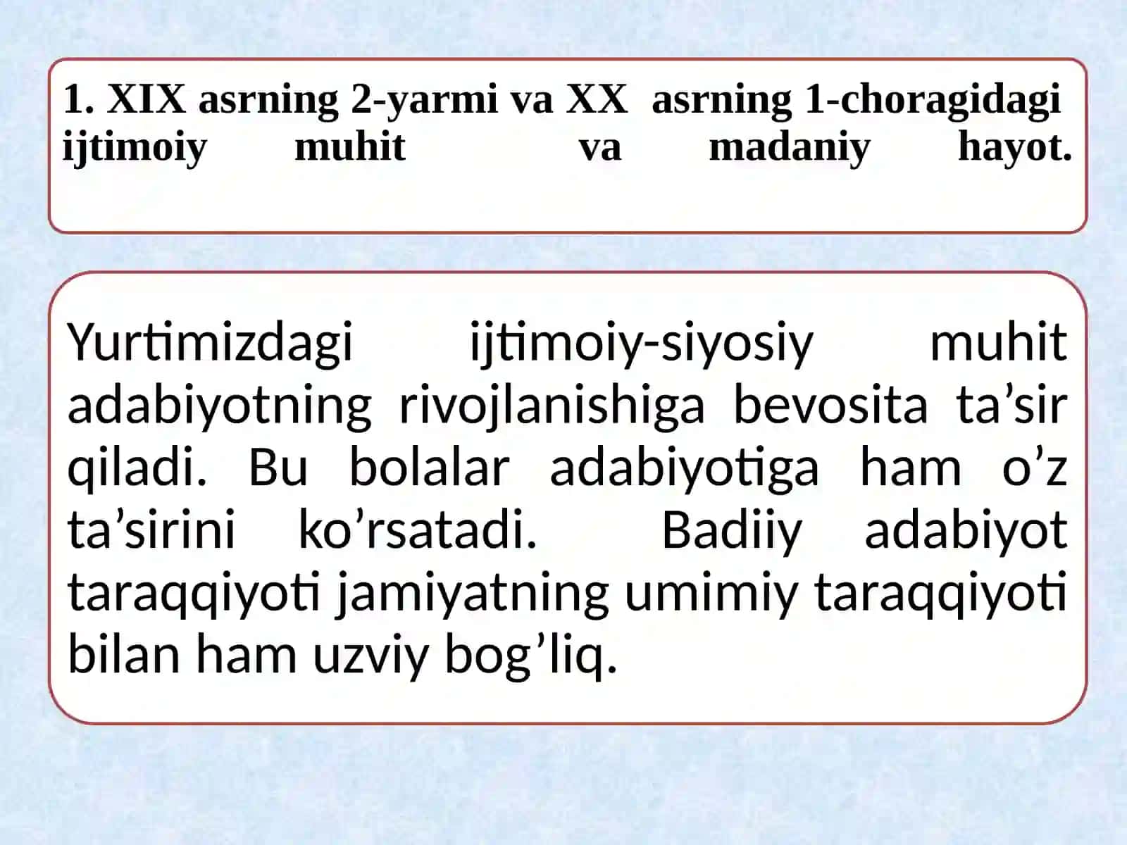 O'zbek bolalar adabiyoti tarixi 2