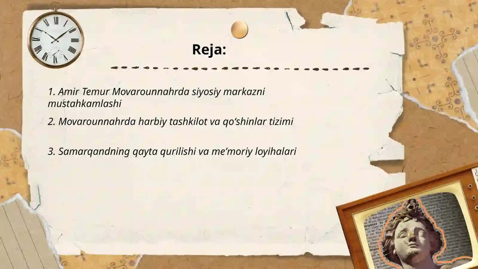 Amir Temur Movarounnahr hukmdori 2