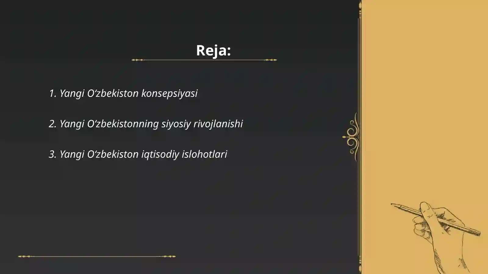 Yangi Ôzbekiston tarixi 2