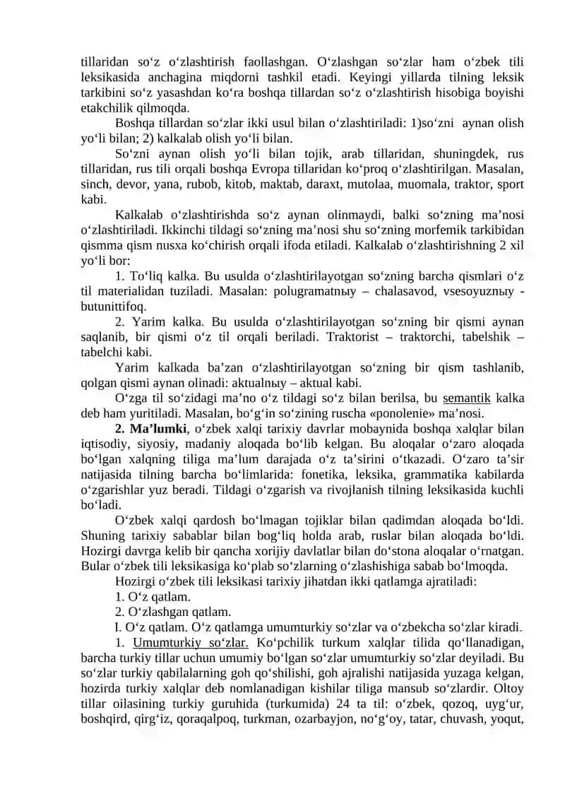 O'zbek tilining ijtimoiy funksiyalarining kengayishi 2