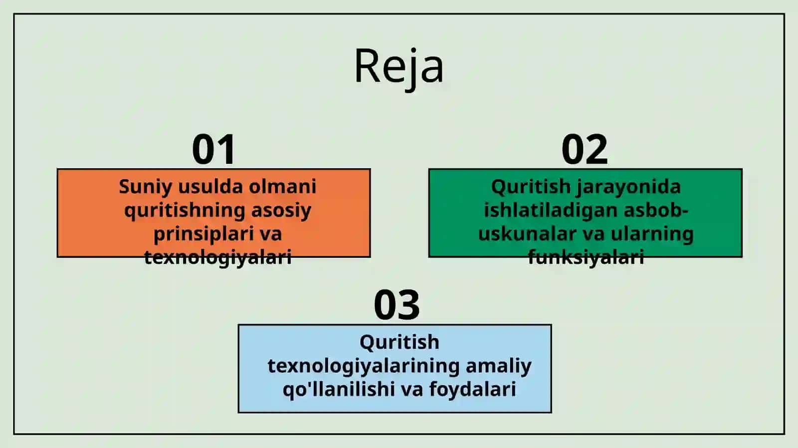 Suniy usulda olmani quritish jihozlari bilan tanishish 2