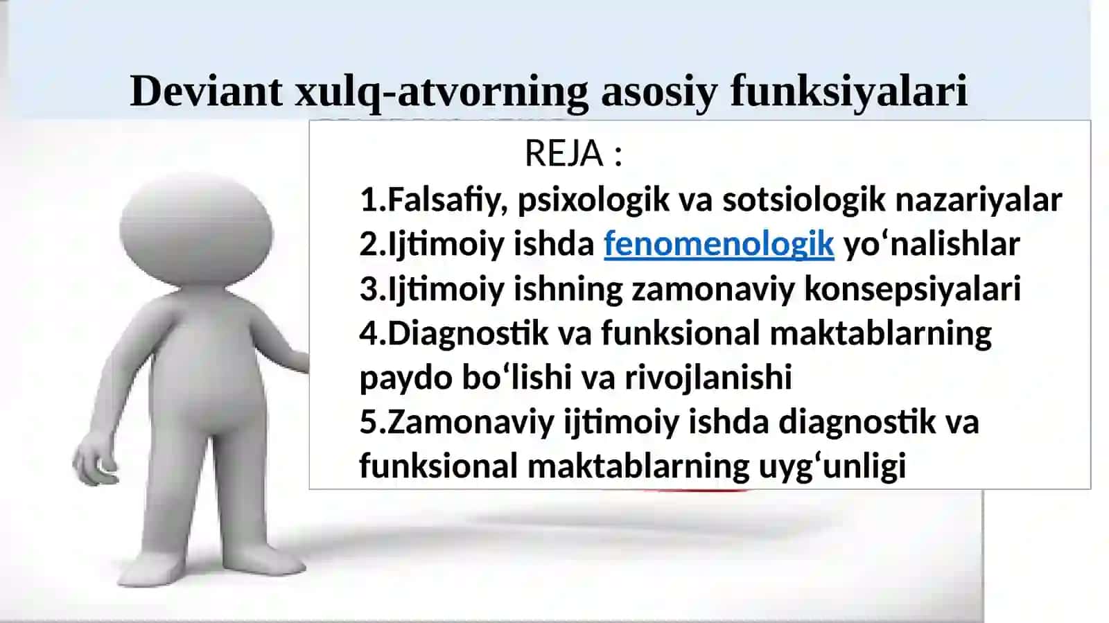 Ijtimoiy ishning diagnostik va funksional maktablari: umumiy va o‘ziga xos tomonlari 2