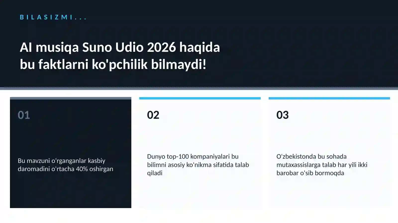 AI musiqa Suno Udio 2026 2