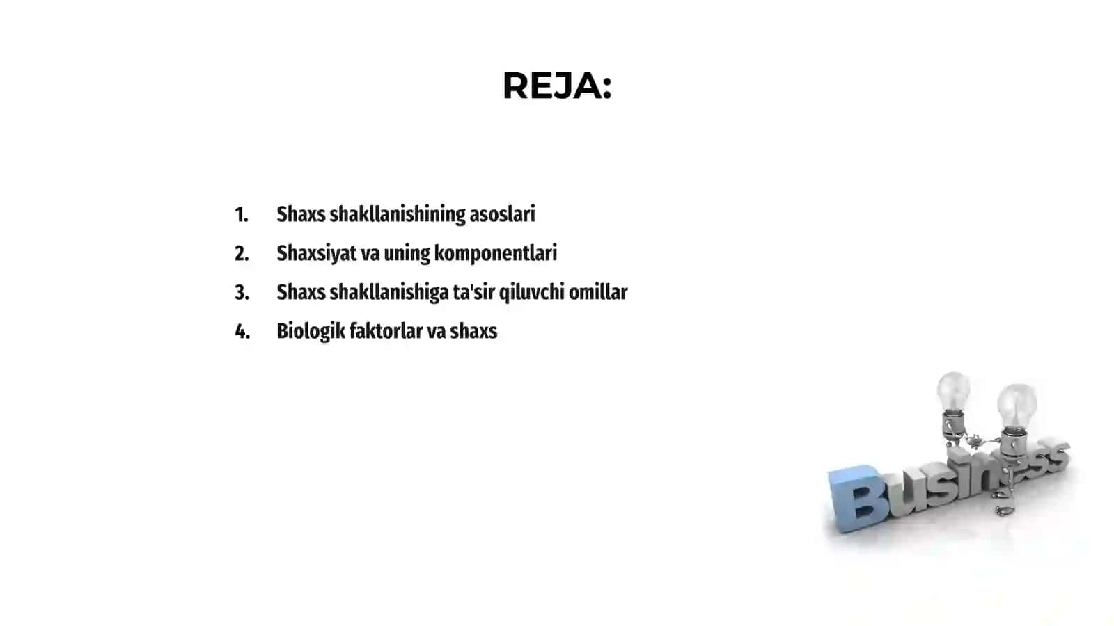 Shaxs shakllanishiga oid turli yondashuvlar 2