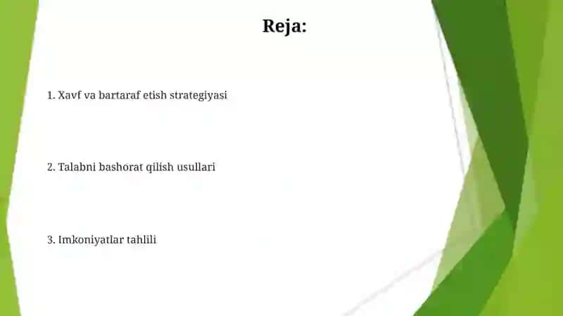 Talabni qondirishni tadqiq etish va pragnoz qilish 2