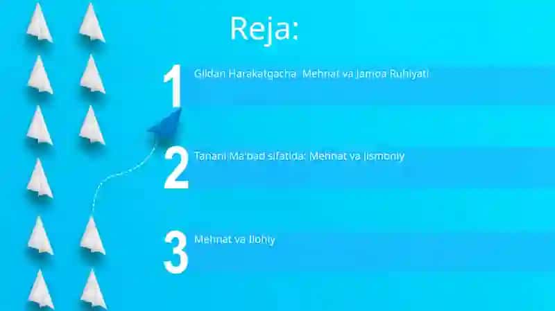 Ma'naviyat tarixida mehnatning o‘rni 2