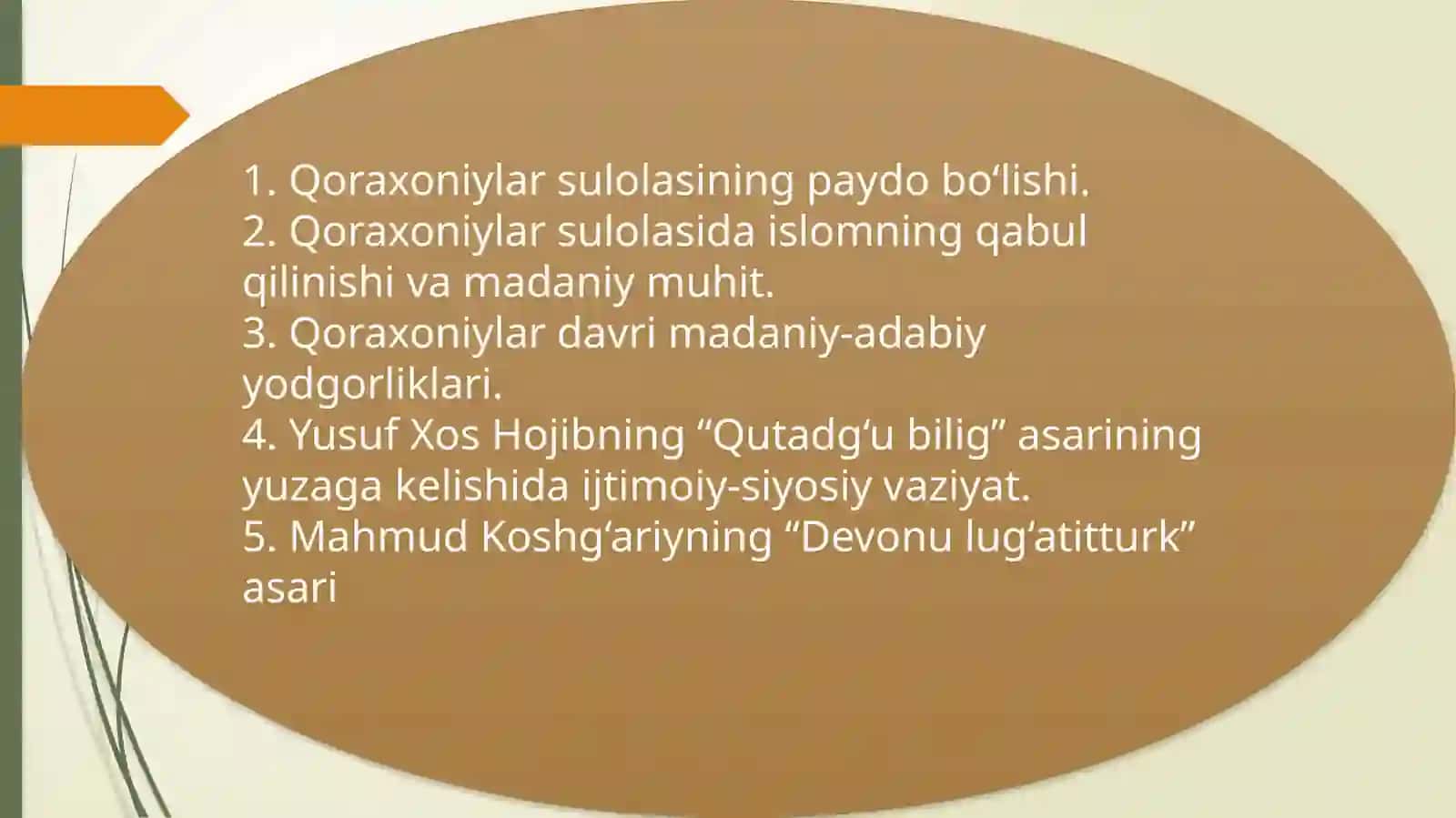 QORAXONIYLAR DAVRI ADABIYOTI 2
