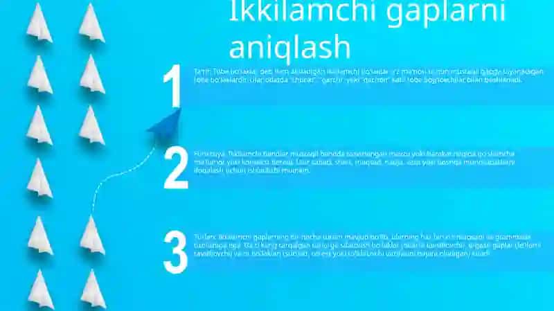 Ikkinchi Darajali Gap BoʻLaklari 2