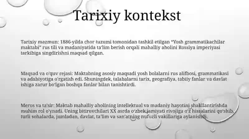 Yosh Grammatikachilar Maktabi 2