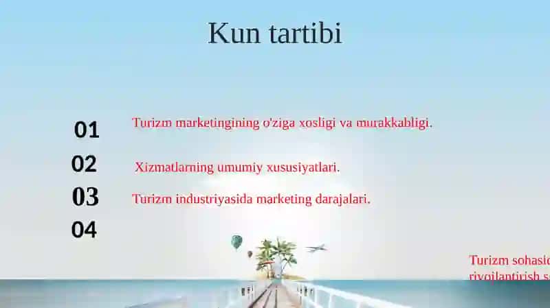 Turizm marketingi 2