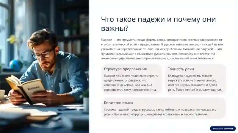 Падежи: Ключ к пониманию русского языка 2