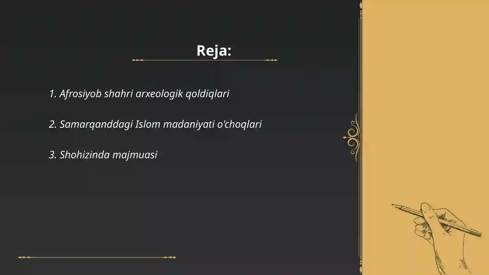 Afrosiyob shahri arxeologik qoldiqlari 2