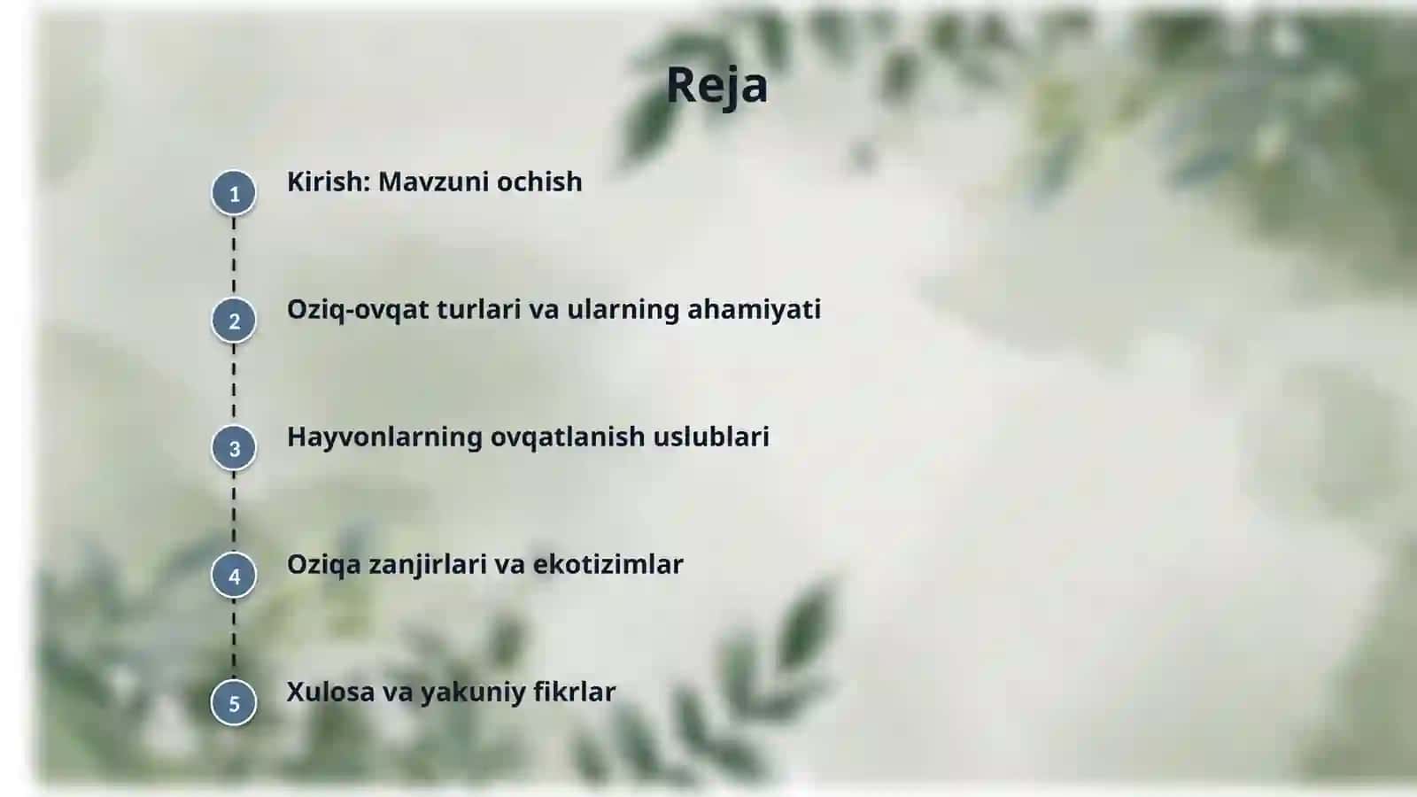 📌 Mavzuni kiriting (4-sinflar uchun Hayvonlarning oziqlanishi 2