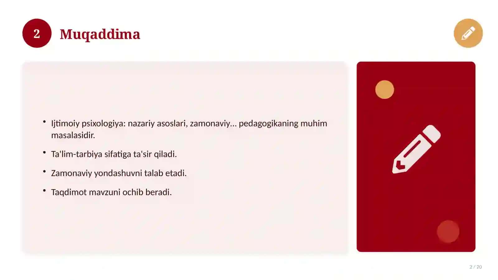 Ijtimoiy psixologiya: nazariy asoslari, zamonaviy yondashuvda (Kurs ishi) 2