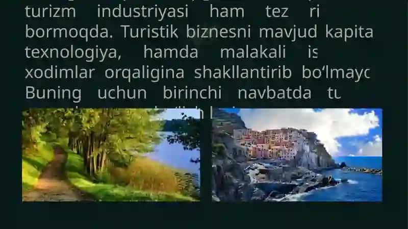 Mintaqalarning turistik resurslarini tasniflash usullari 2