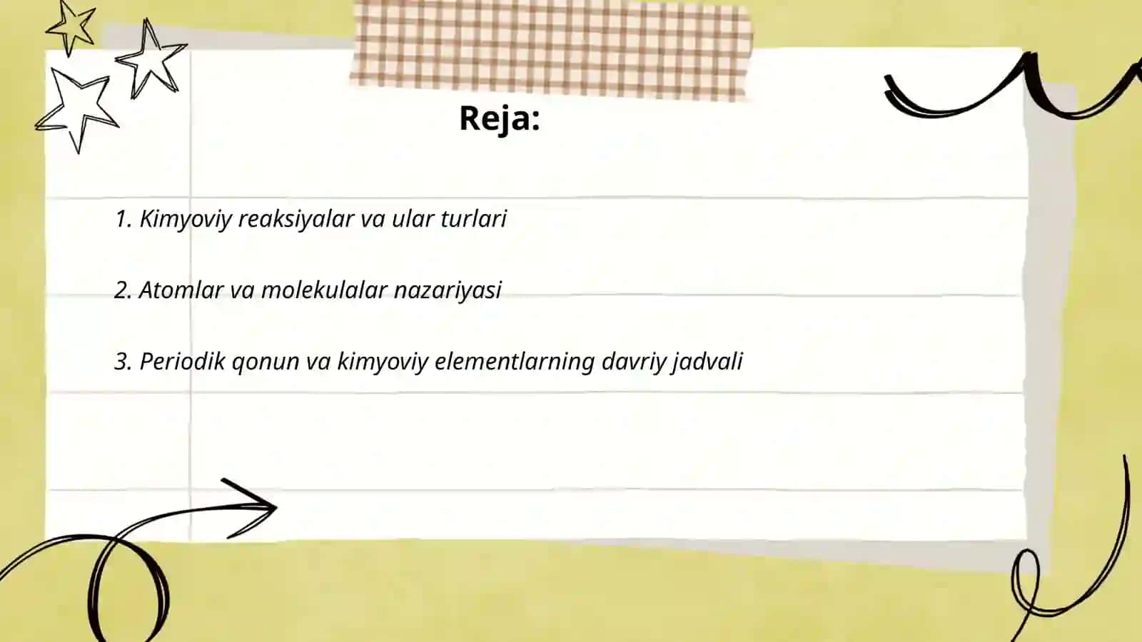 Kimyo fanlari 2