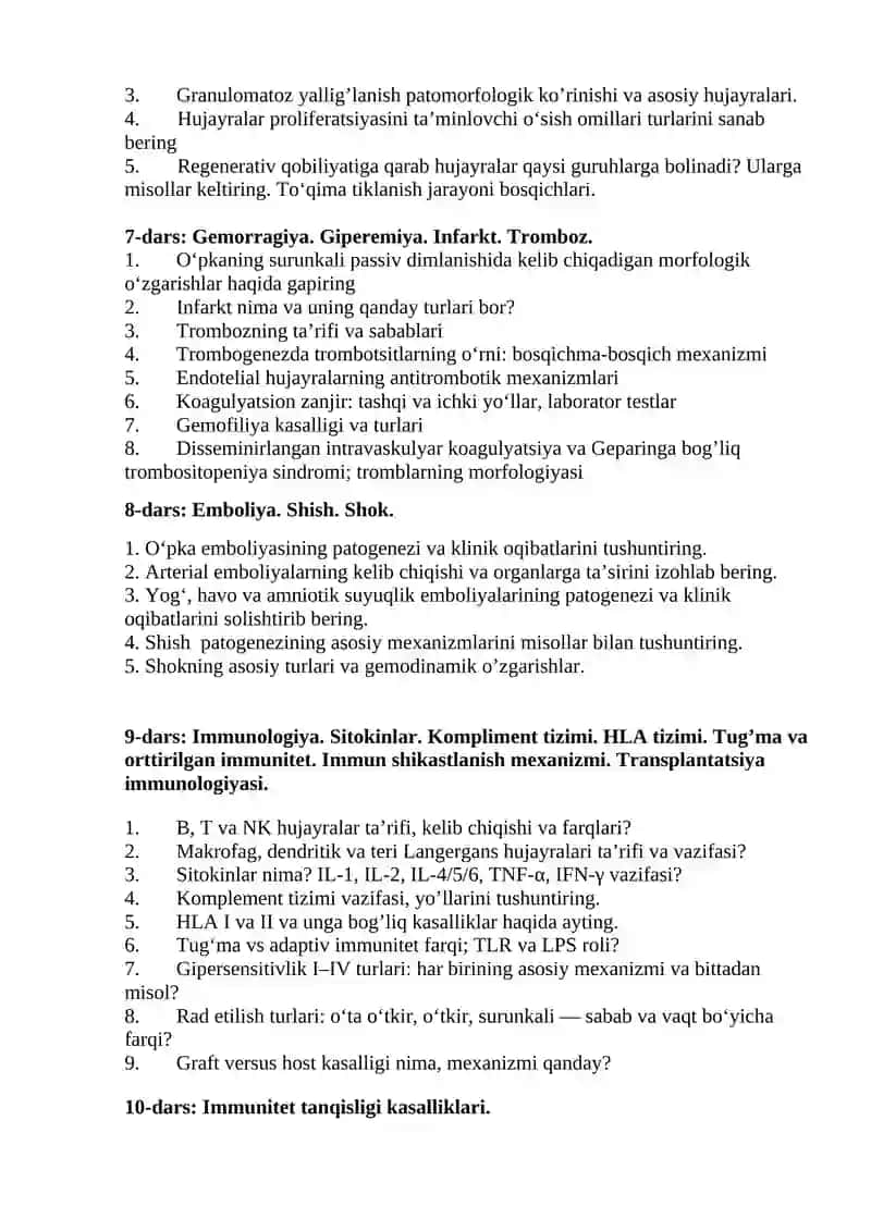 Hujayra gipoksik shikastlanishi 2