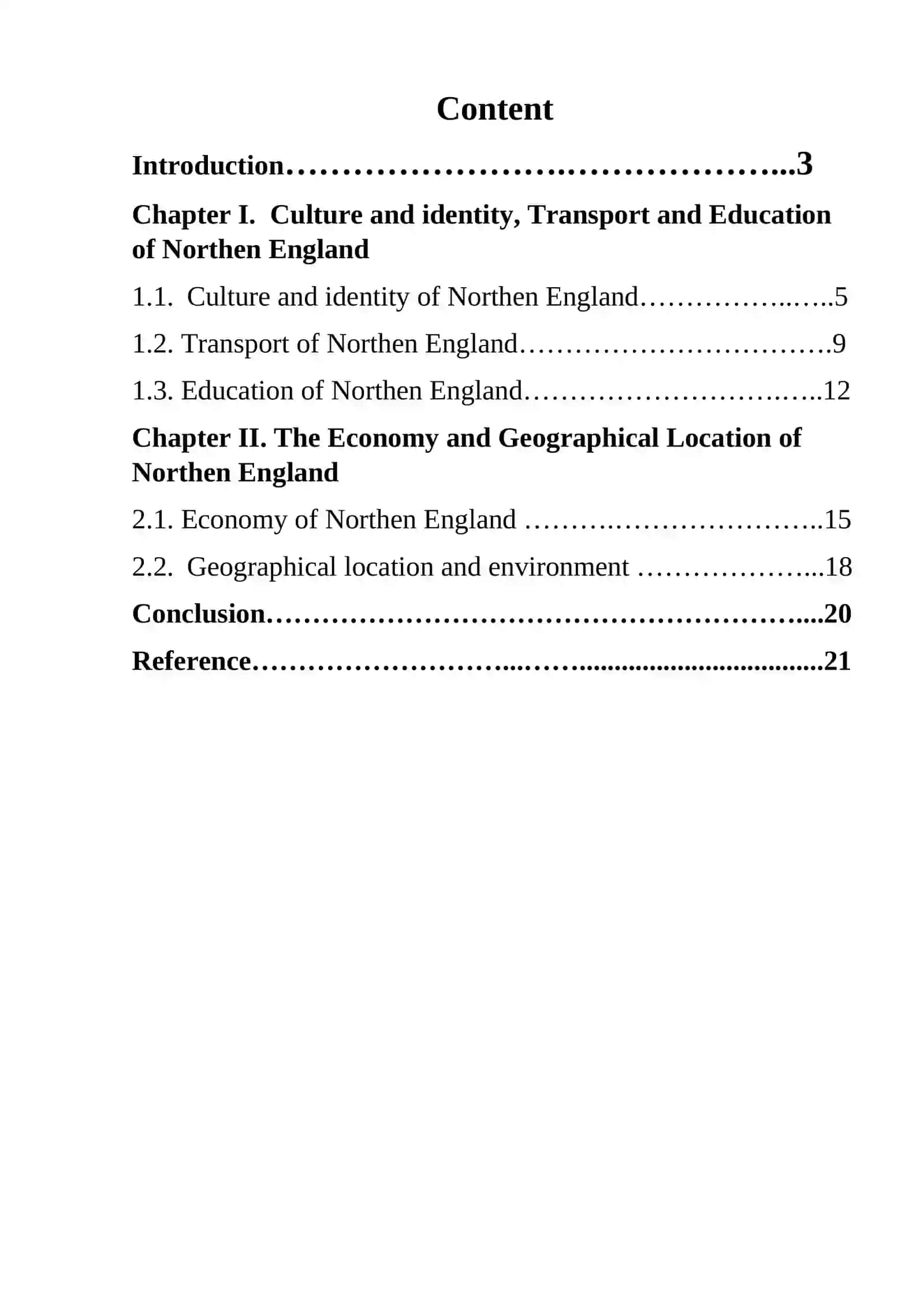 Northen England 2