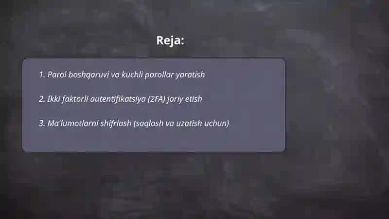 shaxsiy ma'lumotlarni himoya qilish usullari 2