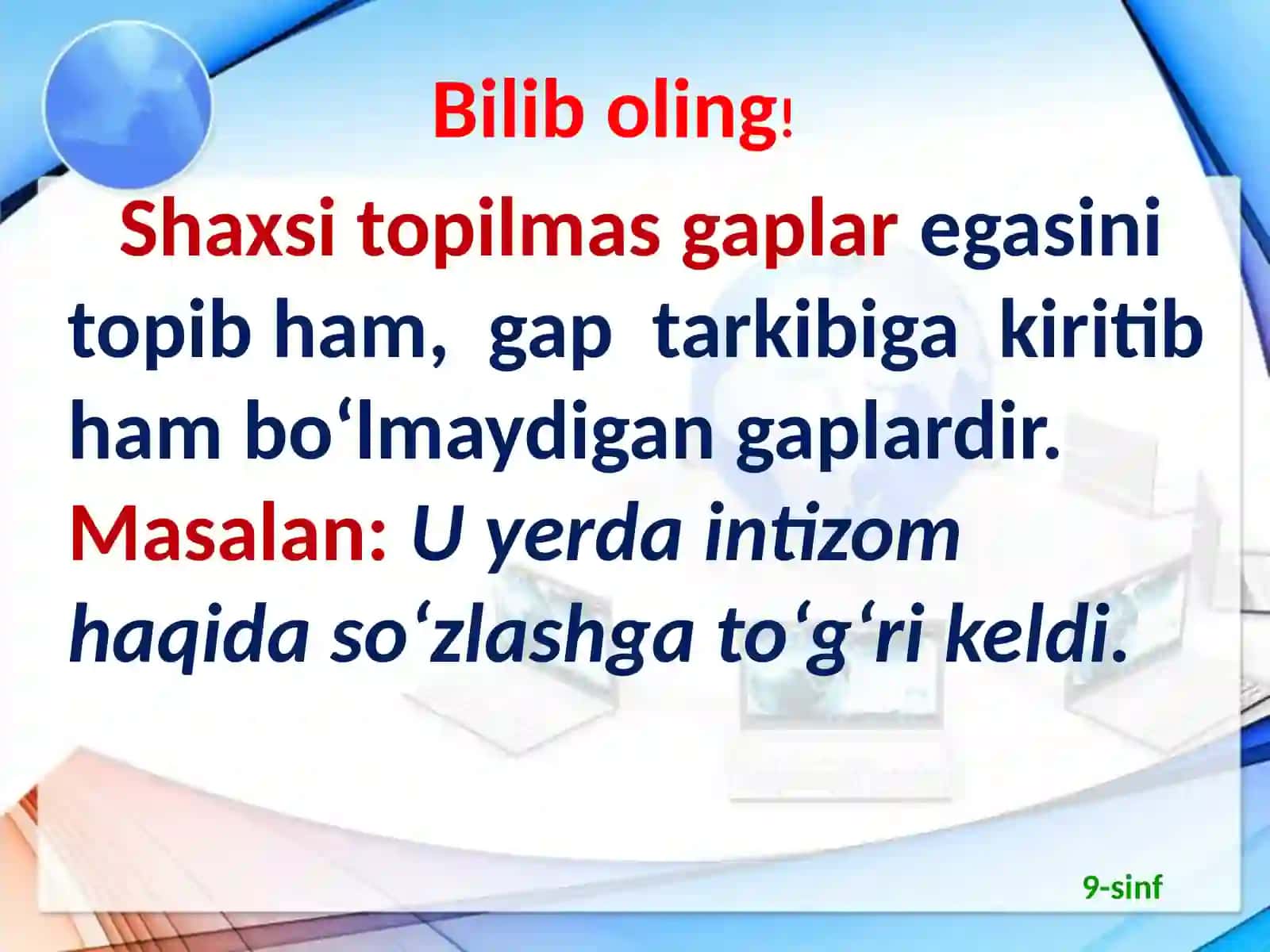 Shaxsi gaplar 2