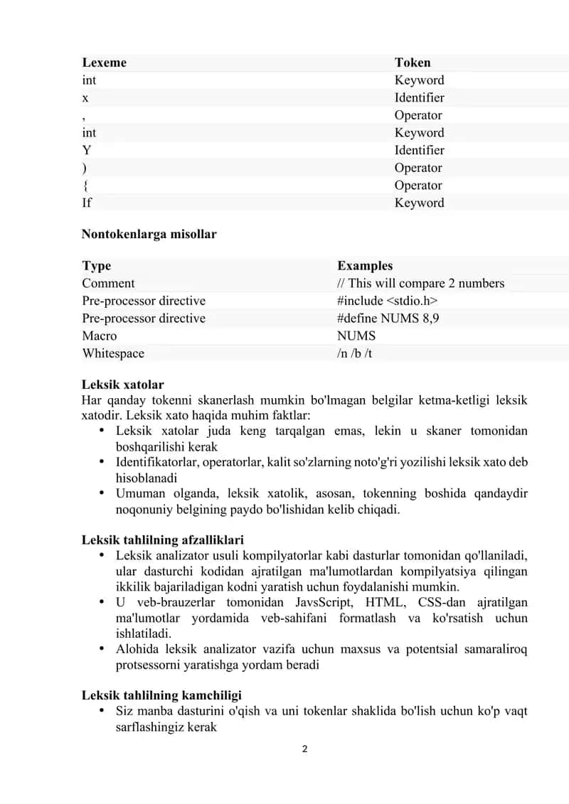 LEKSIK TAHLILCHI DASTURINI TUZISH 2