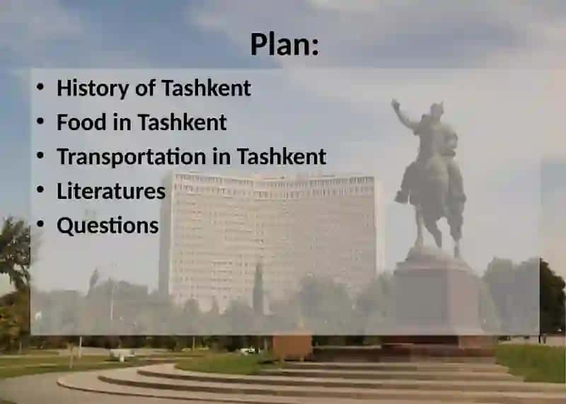 TASHKENT IS MY NATIVE TOWN 2