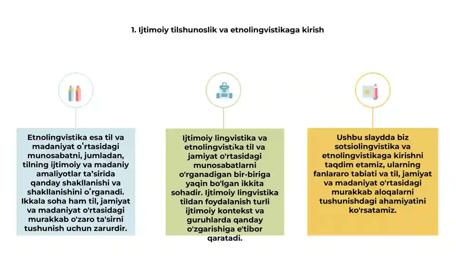 Sotsiolingvistika va etnolingvistikaning o'zaro bog'liqligi 2