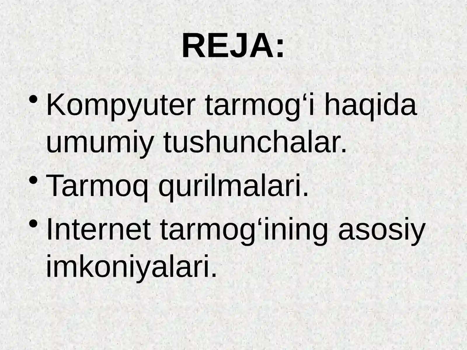 Kompyuter tarmoqi 2