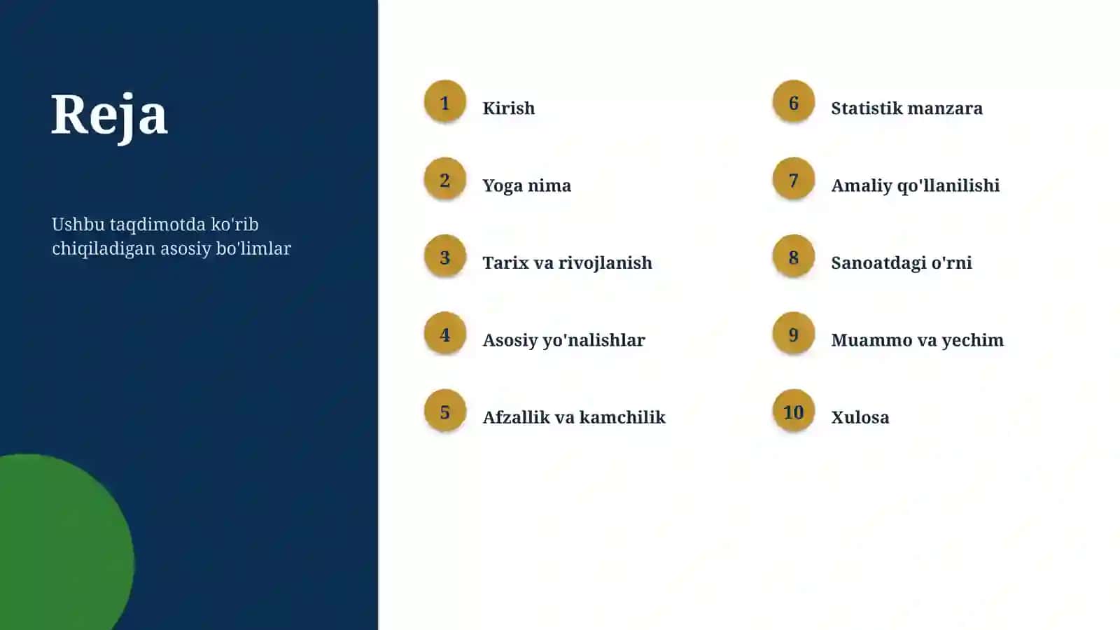 Yoga. Tamoyillari va qoidalari 2