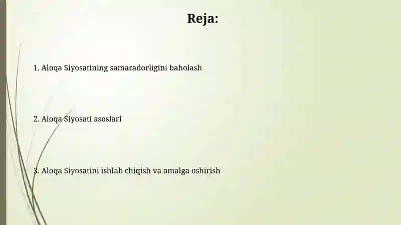 Muloqot siyosati 2