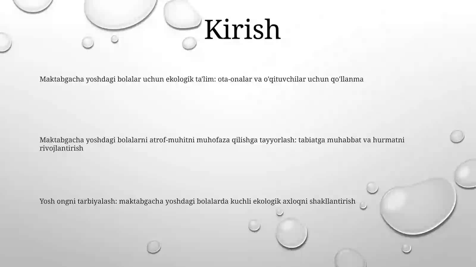 Maktabgacha Yoshdagi Bolalarga Ekologik Tarbiya Berish 2