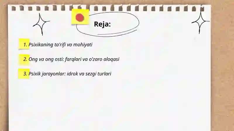 Psixika xaqida umumiy tushuncha 2
