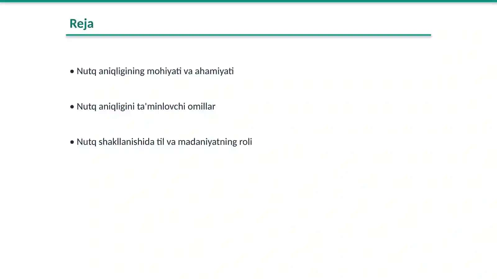Nutq aniqligi. Nutq aniqligiga erishish yo‘llari 2