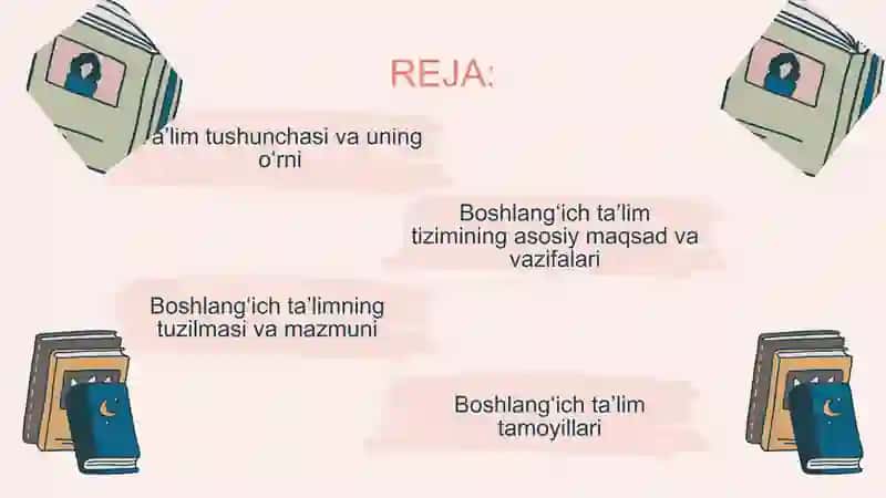 Boshlang'ich ta'lim tizimi va tamoyillari 2