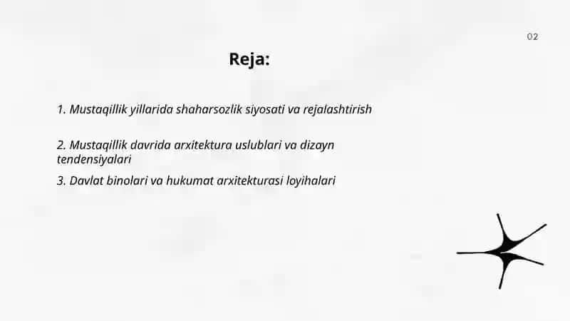 Mustaqillik yillarida, binokorlik va memorchilik 2