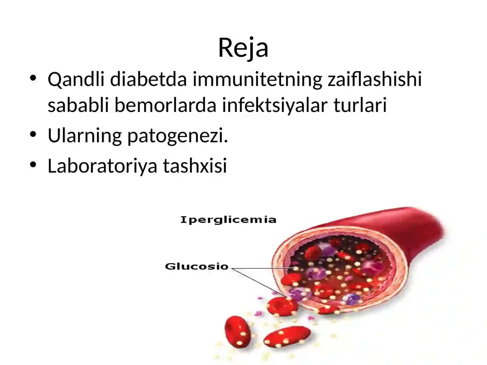Qandli Diabetda Infektsiyalar, Patogenez va Tashxis 2