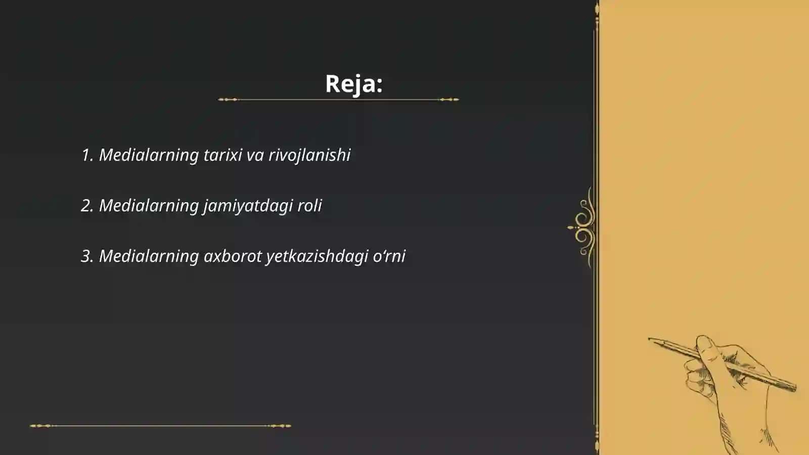 Medialarning ijtimoiy mazmuni 2