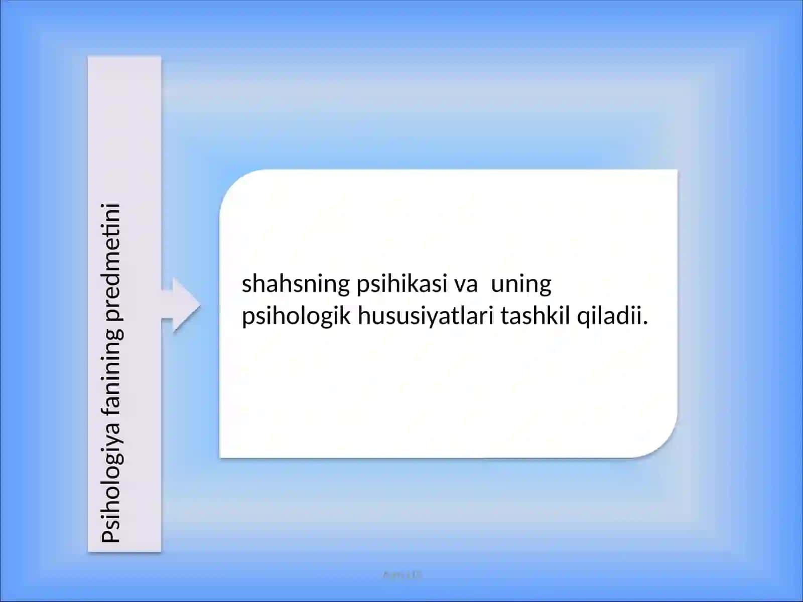 Psihologiyaning predmeti 2