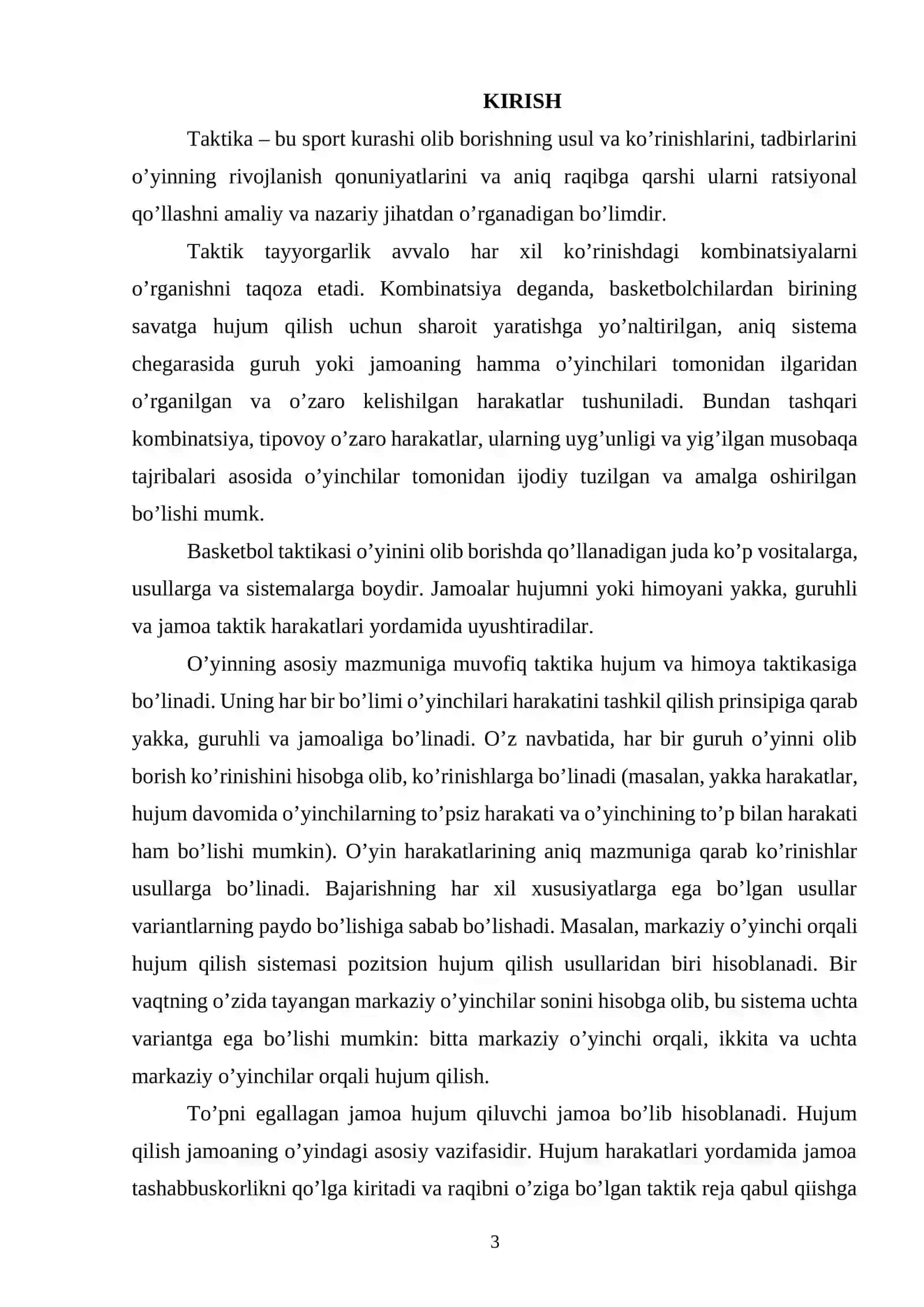 Taktika - Basketbol o'yinlarida kombinatsiyalar va hujum texnikasi 2