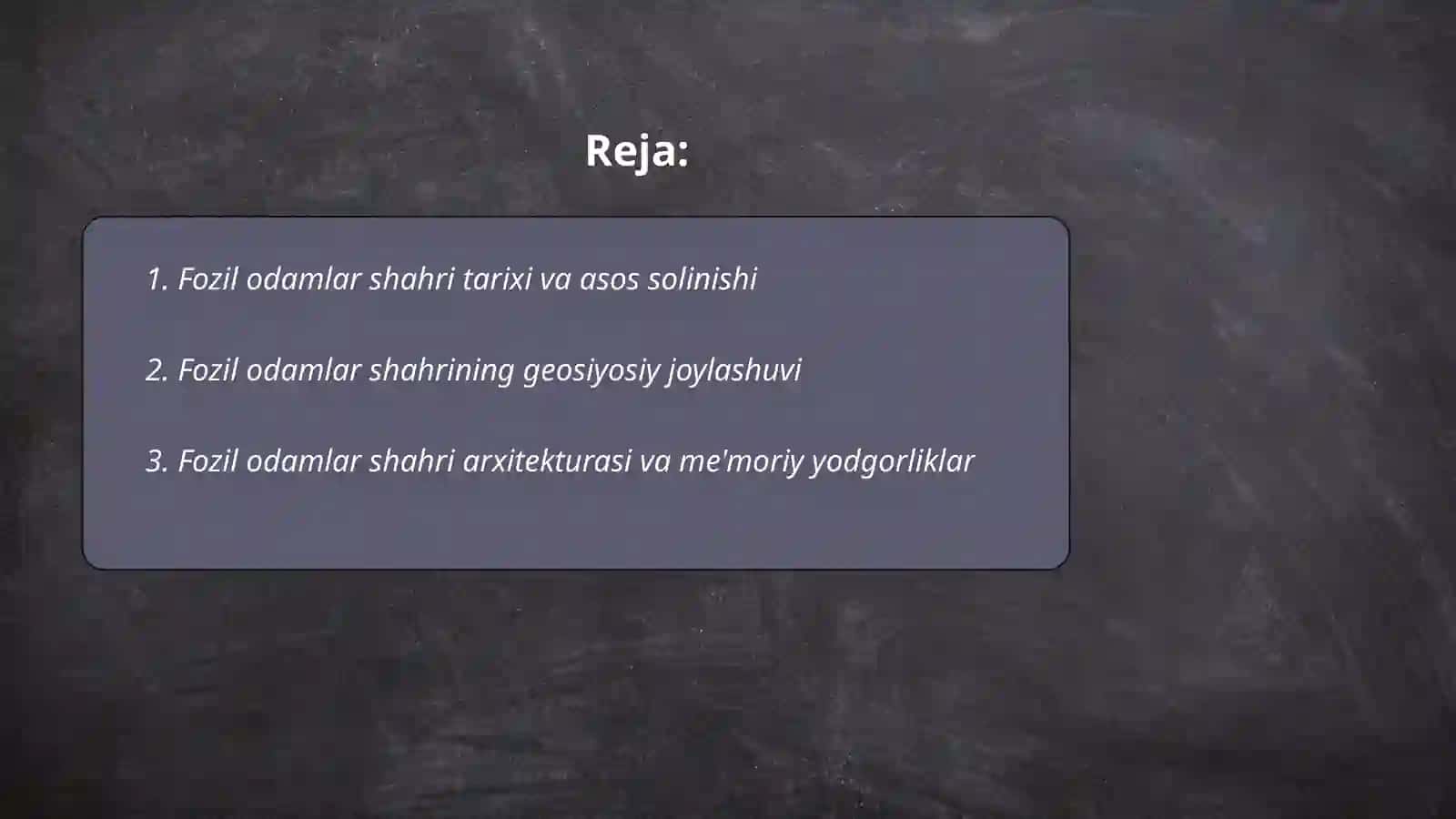 Fozil odamlar shahri 2