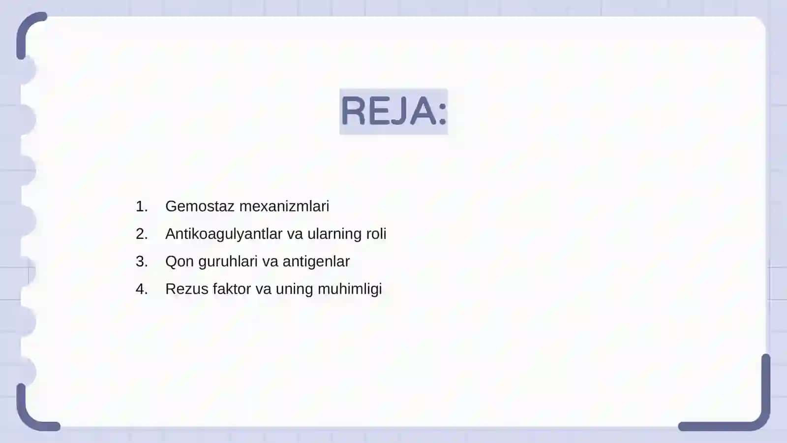 Gemostaz mexanizmlari 2