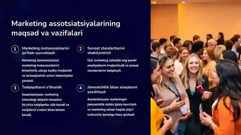 Xalqaro va milliy marketing assotsiatsiyalari 2