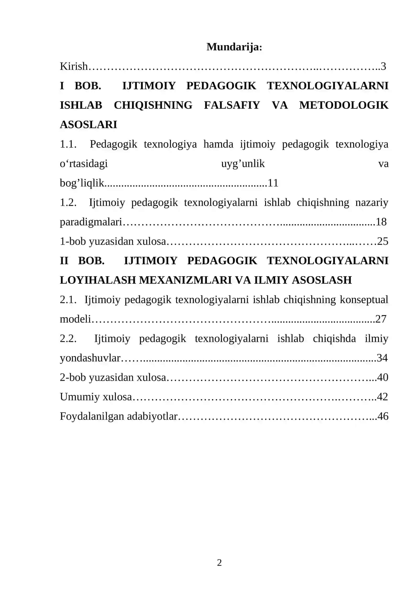 Ijtimoiy pedagogik texnologiyalarni ishlab chiqishning nazariy asoslari 2