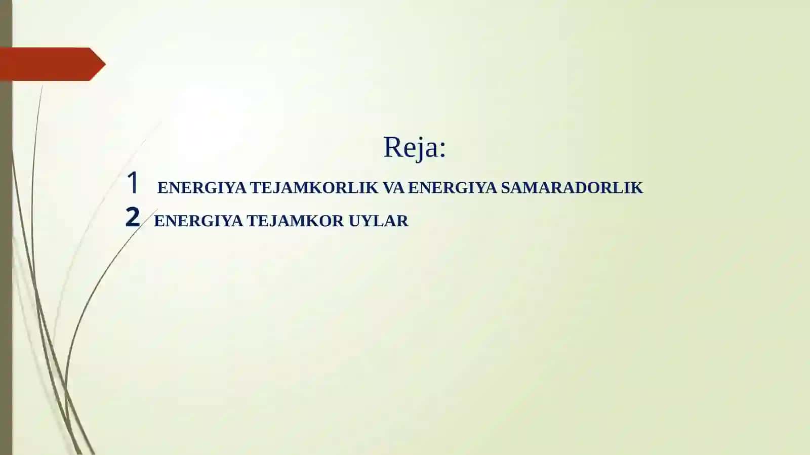Turarjoy binolarida energiya tejamkorlik 2