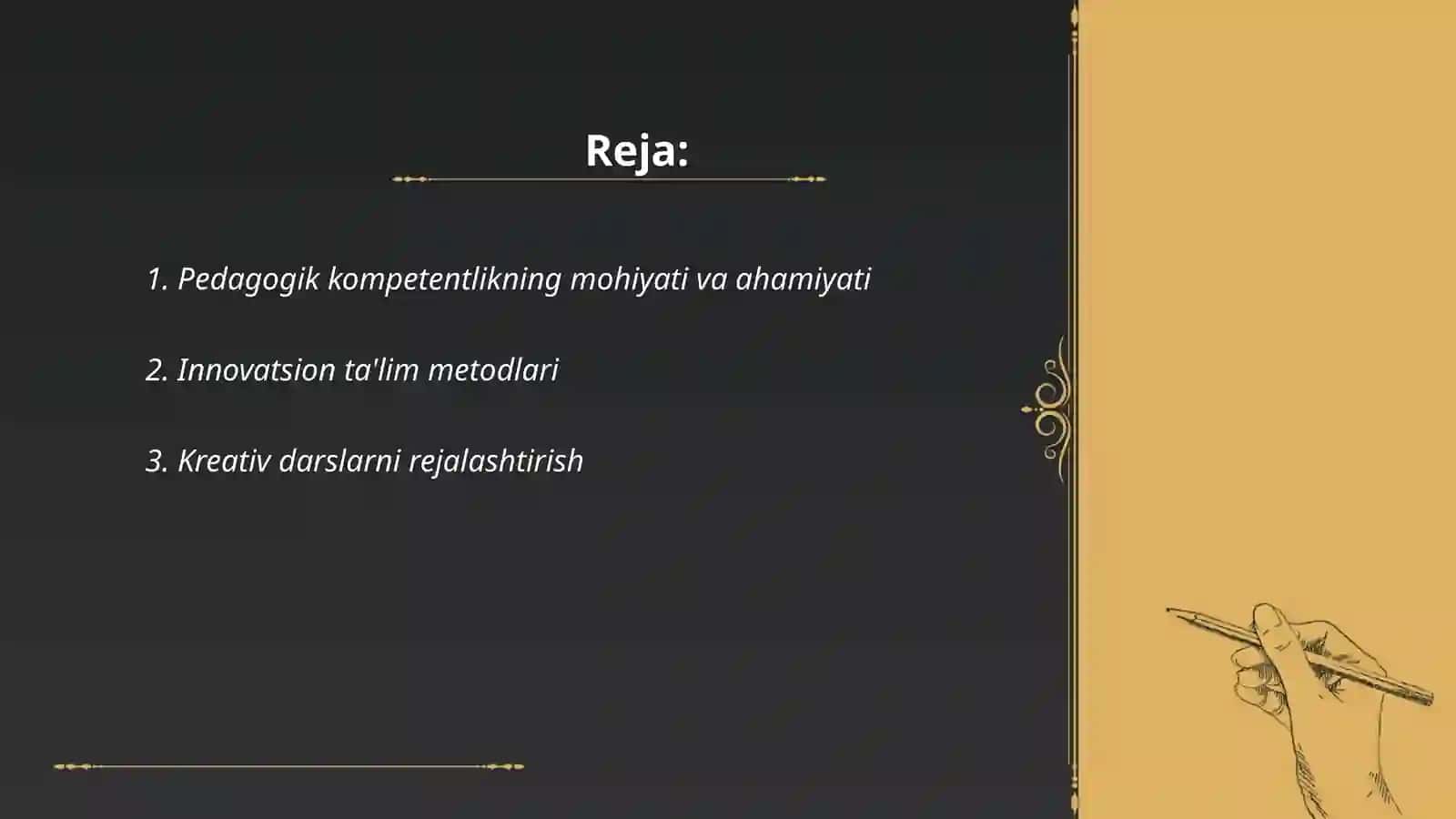 Pedagogik kompetentlik va kreativlikni shakllantirish 2