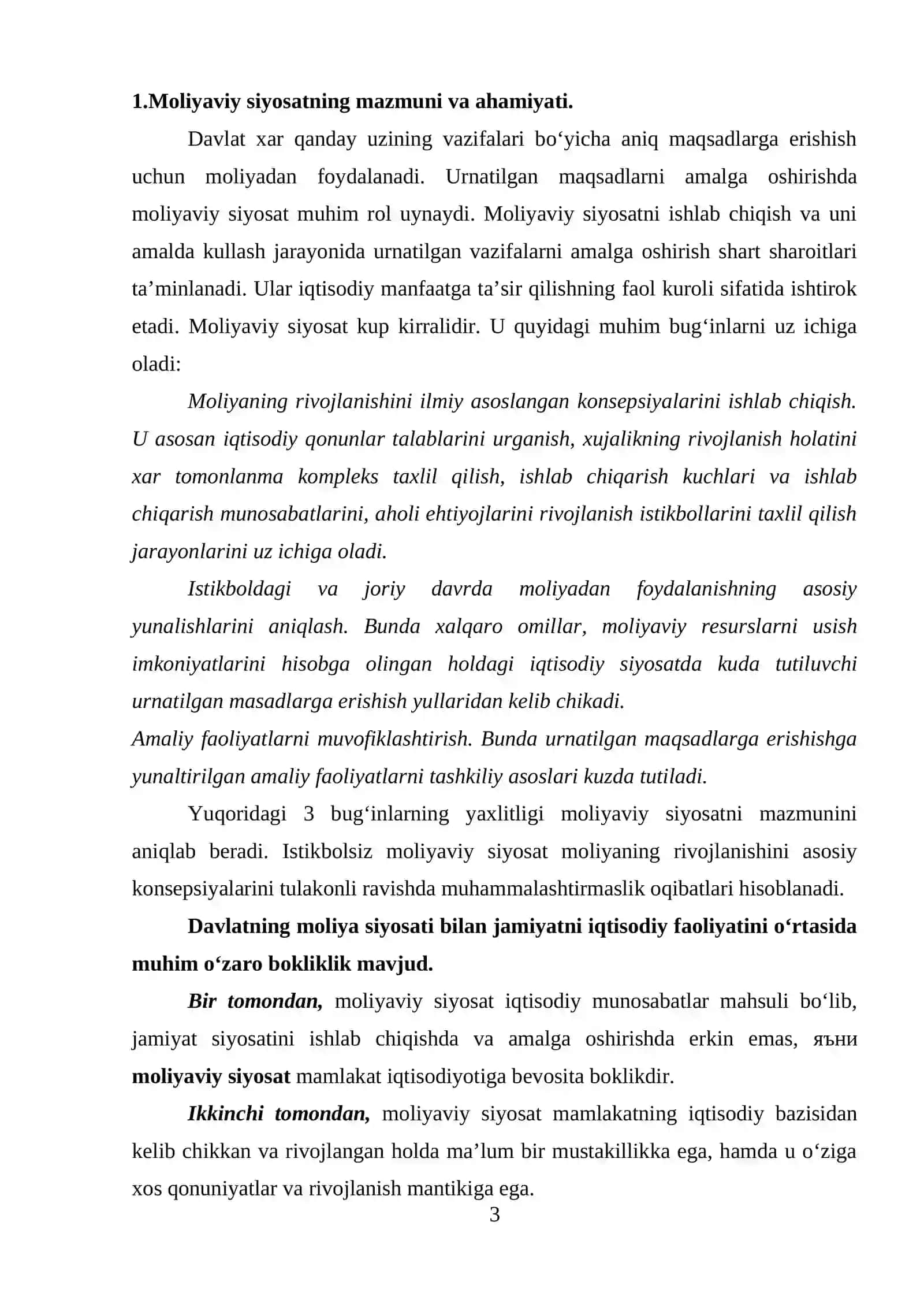 Davlat moliyaviy infratuzimasining asosiy elementlari 2