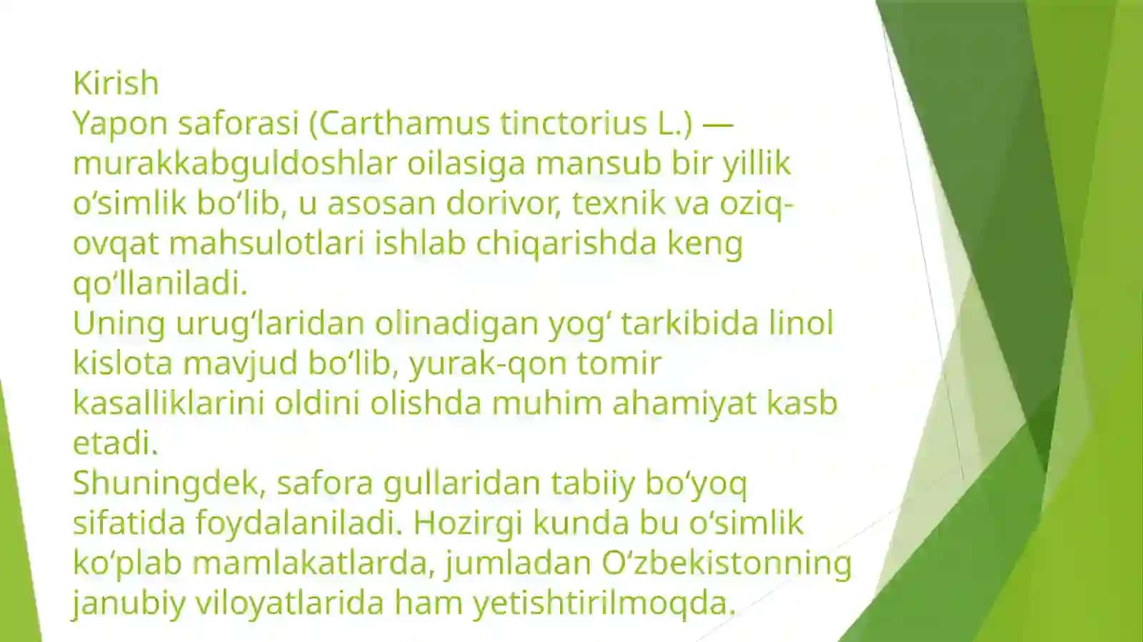 YAPON SAPORASINI YETISHTIRISH TEXNOLOGIYASI 2