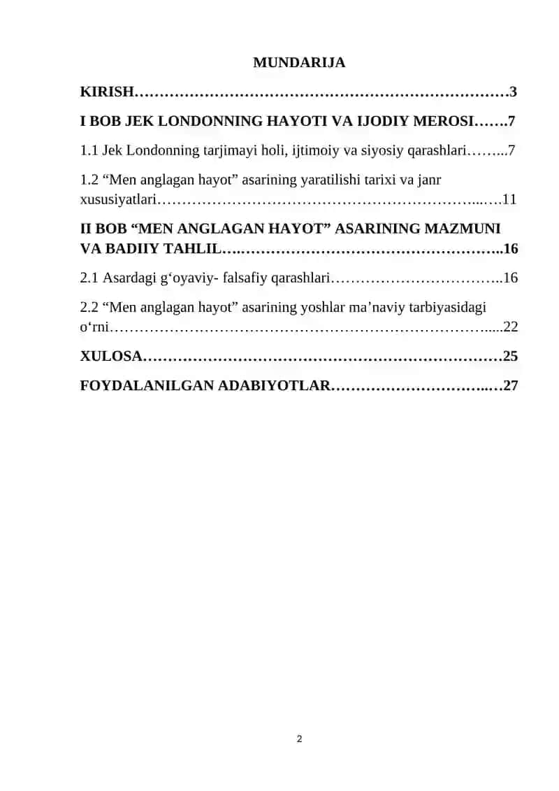 Men anglagan hayot asarida hayot haqida qarashlar tasviri 2